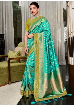 Rama Silk Designer Saree